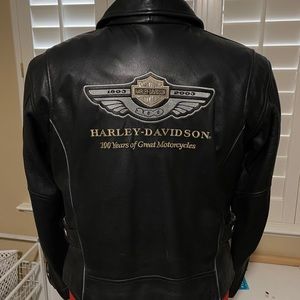 Harley Davidson leather jacket - M